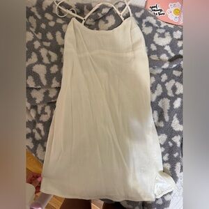 Linen Mini Dress
